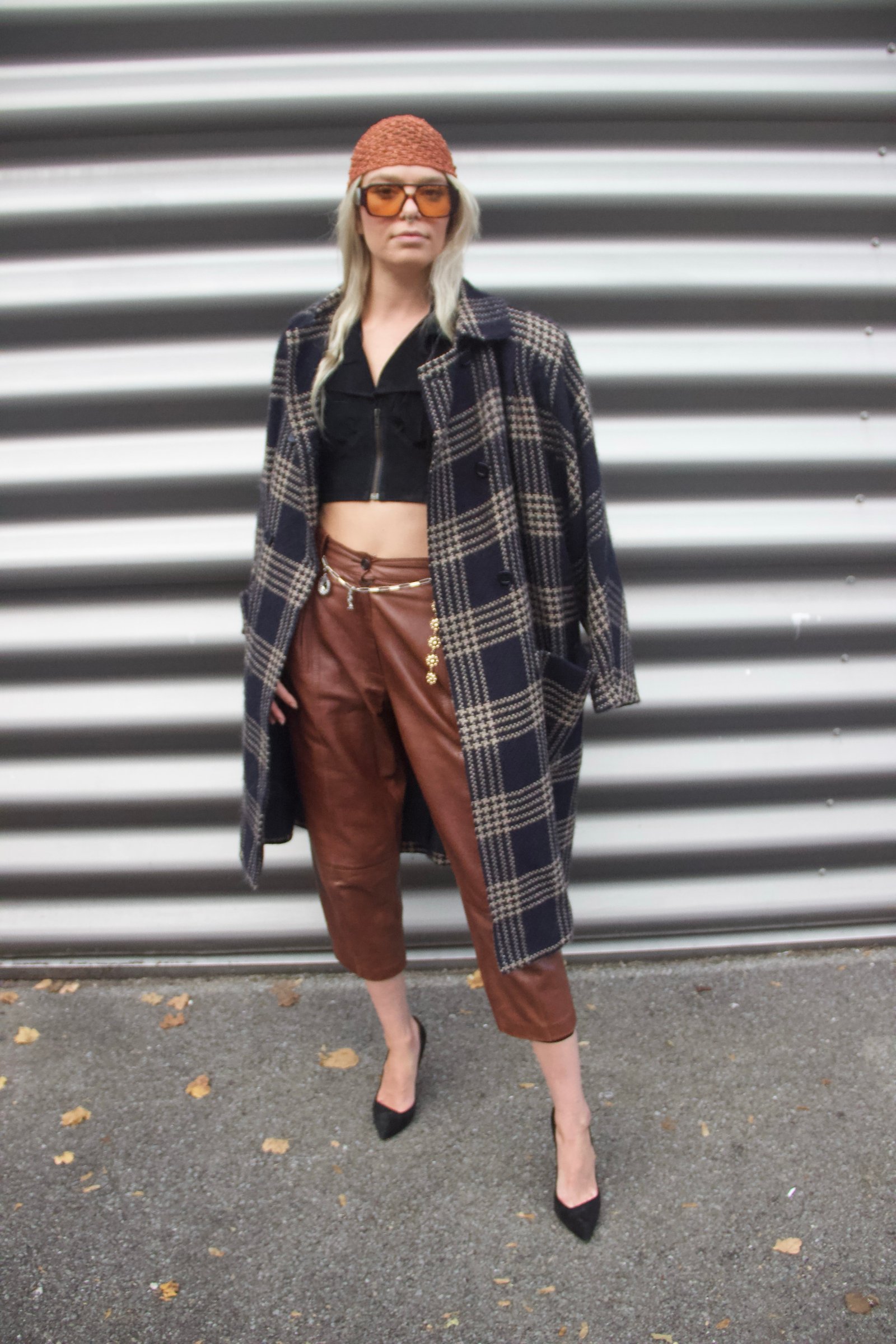 Manteau vintage en laine