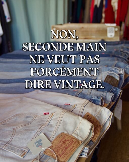 NON, seconde main ne veut pas forcément dire vintage. ✨

On confond encore très souvent les deux, pourtant la différence est importante.

La seconde main désigne un vêtement qui a déjà eu une première vie. Il peut avoir été acheté l’année dernière comme il y a 40 ans.

Une véritable pièce vintage, elle, a plus de 20 ans. Elle a réellement été fabriquée à l’époque dont elle représente le style : ce n’est pas une reproduction récente.

C’est aussi ce qui différencie une friperie d’une boutique vintage. Une friperie peut proposer des vêtements de seconde main de différentes époques, récents comme anciens. Une boutique vintage est spécialisée dans les véritables pièces d’époque.

Mon métier ne consiste donc pas simplement à revendre des vêtements déjà portés.

Je chine chaque pièce une à une. Je recherche principalement des vêtements et accessoires des années 80, 90 et 2000. J’observe les étiquettes, les matières, les coupes, les finitions et les détails de fabrication afin d’identifier leur époque. Je vérifie également leur état et je construis une sélection cohérente, avec des pièces originales, de qualité et différentes de ce que l’on retrouve partout.

Chez Lisou Street Vintage, je sélectionne chaque vêtement pour sa coupe, sa matière, son histoire et sa capacité à traverser encore les années.

Mais mon métier, c’est aussi vous écouter, comprendre ce que vous recherchez et vous conseiller. Je vous aide à trouver des pièces qui correspondent à votre style, à votre personnalité et dans lesquelles vous vous sentez vraiment bien.

Lisou Street Vintage est donc une boutique vintage, pas une friperie. 💙

📍 Lisou Street Vintage
Avenue de Béthusy 38B — Lausanne

🕑 Mardi au vendredi : 14h–19h
🕚 Samedi : 11h–18h

Et vous, connaissiez-vous réellement la différence entre seconde main et vintage ?