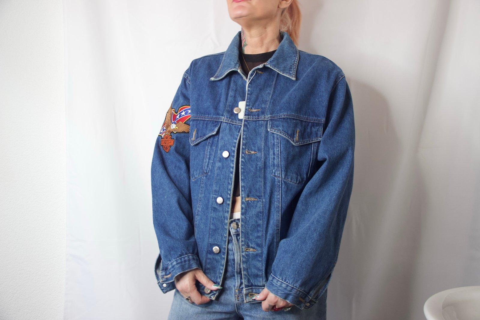 Veste en jean vintage
