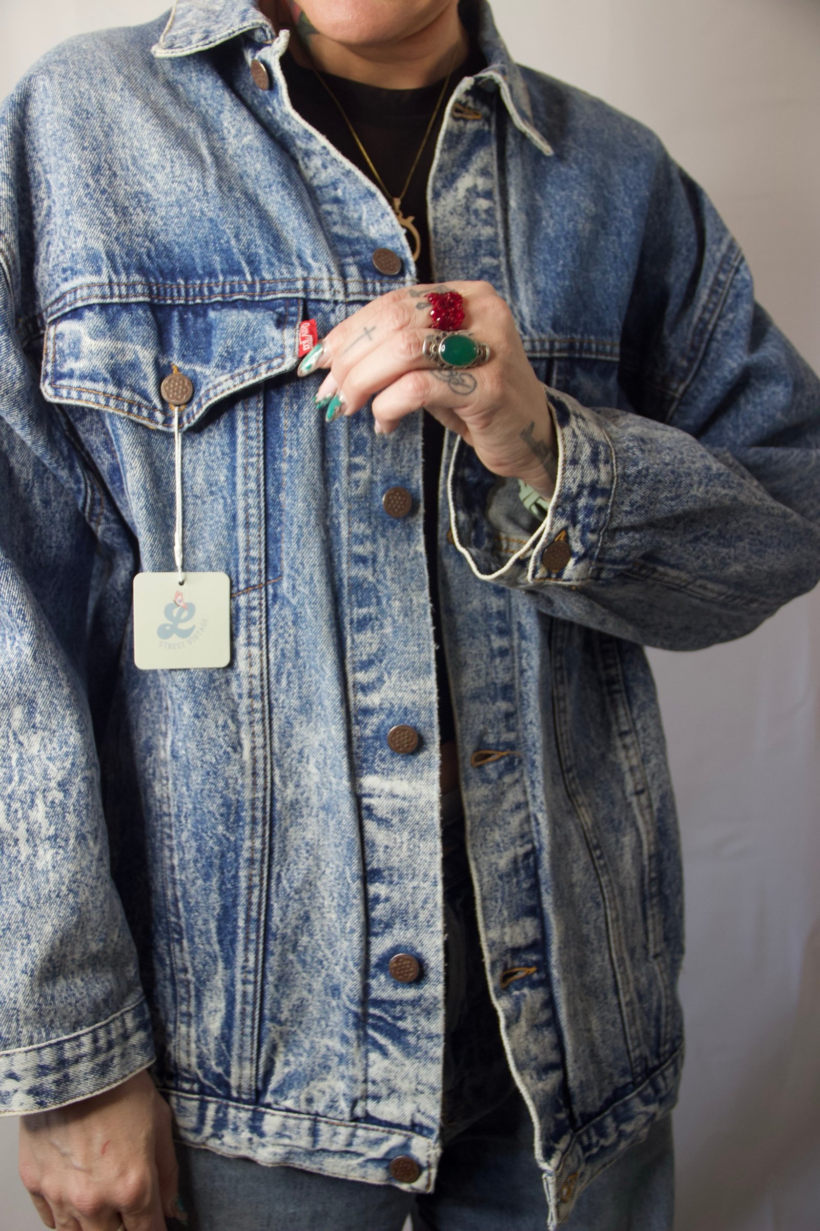 Veste en jean vintage