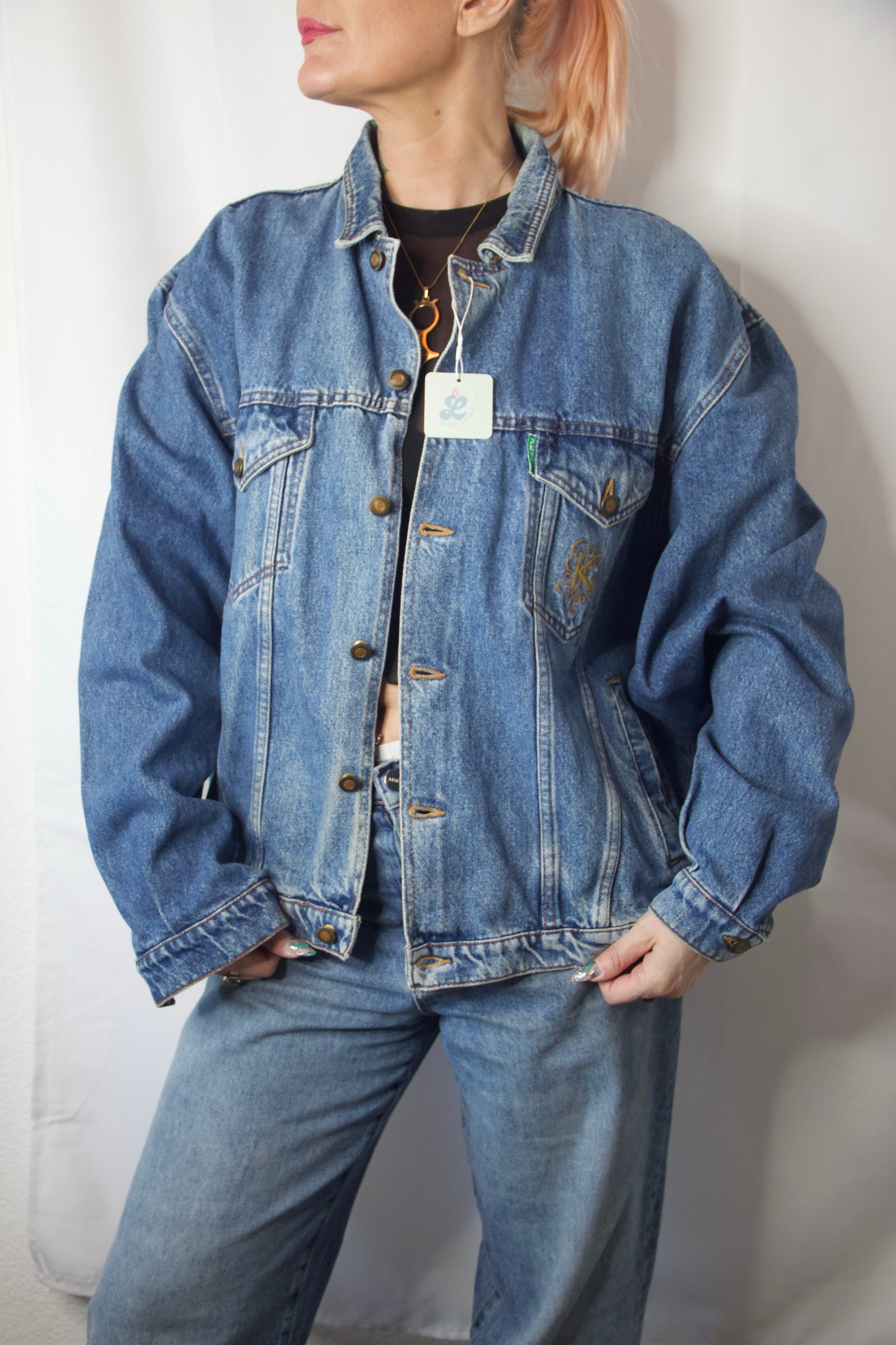 Veste en jean vintage