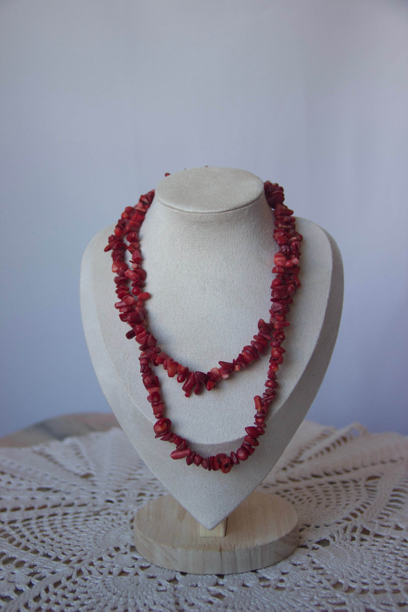 Collier de brins de corail d’Australie