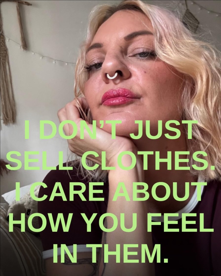 I don’t just sell clothes. I care about how you feel in them. 💚

Parce qu’ici, il n’a jamais été question de simplement vous vendre des fringues.

Je suis là pour vous aider à trouver les pièces qui vous feront vous sentir belles, fortes, différentes et surtout pleinement vous-mêmes. Pas pour vous faire entrer dans une case, mais pour révéler votre personnalité et vous aider à vous sentir bien dans votre corps.

Mon plus grand kiff — et ma plus grande fierté — c’est de vous habiller, de vous voir vous regarder autrement dans le miroir et repartir du shop en vous sentant plus jolies, plus confiantes, plus authentiques. ✨

Une pièce peut être canon sur un cintre. Mais ce qui m’importe vraiment, c’est la façon dont vous vous sentez une fois dedans.

On continue comme ça. À vous habiller, à vous révéler et à célébrer ce qui vous rend uniques. 🫶🏼

Come as you are. Leave feeling more like yourself.

📍 Lisou Street Vintage
Avenue de Béthusy 38B, Lausanne

🕑 Mardi & mercredi : 14h–19h
❌ Jeudi : fermeture exceptionnelle — rendez-vous professionnel
🕑 Vendredi : 14h–19h
🕚 Samedi : 11h–18h